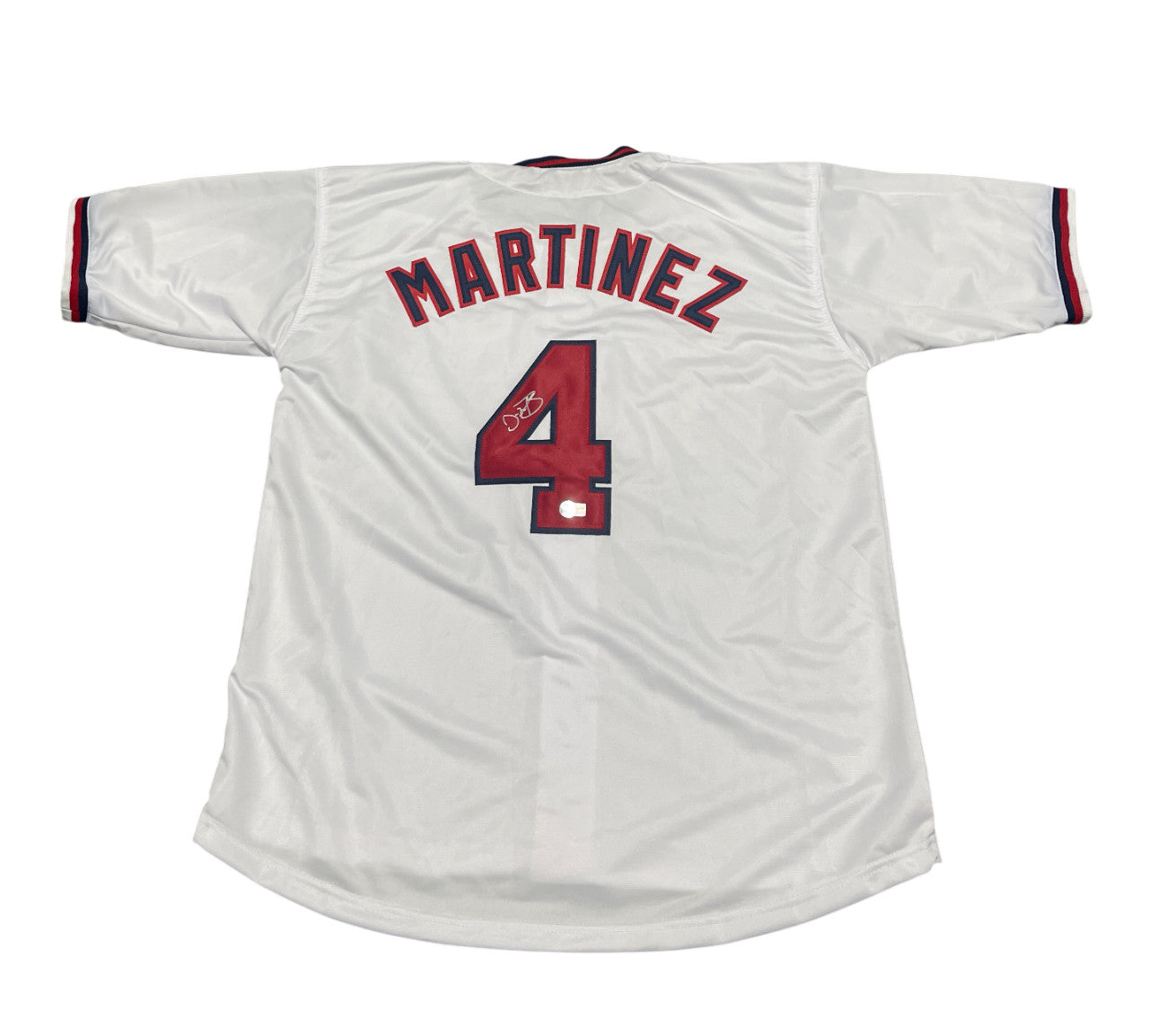 Dave Martinez Autographed Washington Nationals Custom Baseball Jersey