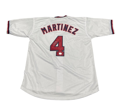 Dave Martinez Autographed Washington Nationals Custom Baseball Jersey
