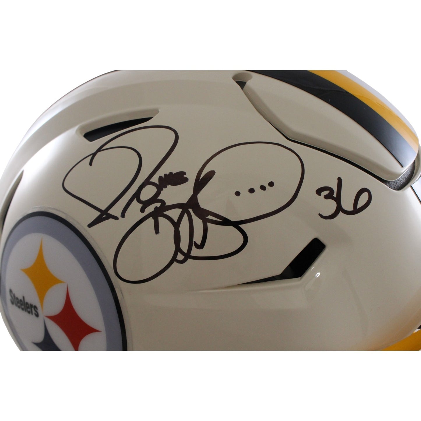 Jerome Bettis Signed Pittsburgh Steelers Authentic Retro SpeedFlex Helmet