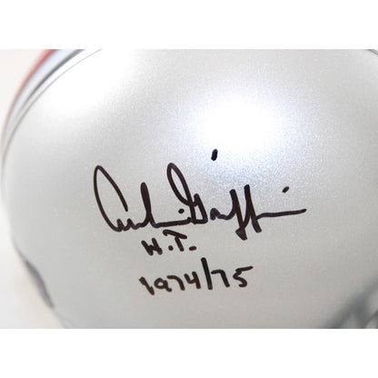 Archie Griffin Signed Ohio State Buckeyes Mini Helmet - Heisman Inscribed