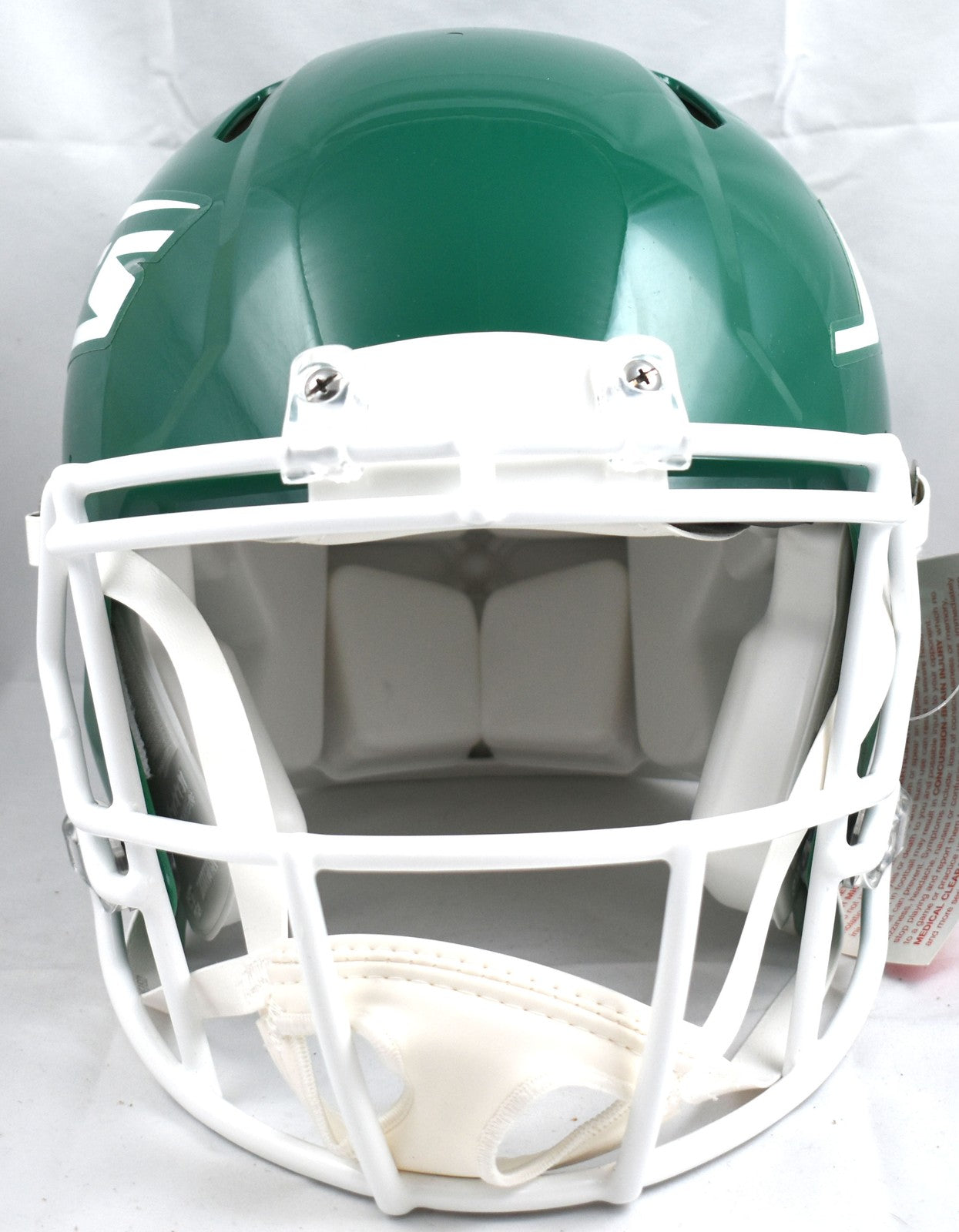 Davante Adams Autographed New York Jets Authentic Throwback Helmet