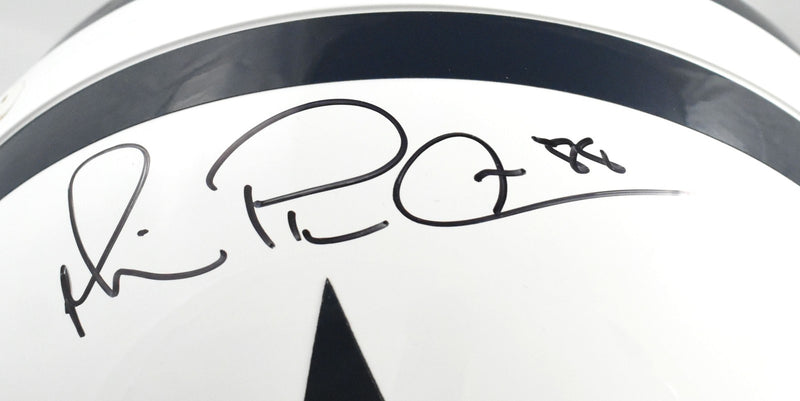 Troy Aikman Michael Irvin & Emmitt Smith Signed Cowboys Authentic Helmet