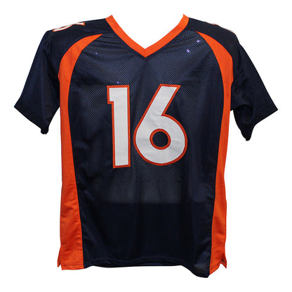 Jake Plummer Denver Broncos Autographed Pro Style Blue Jersey