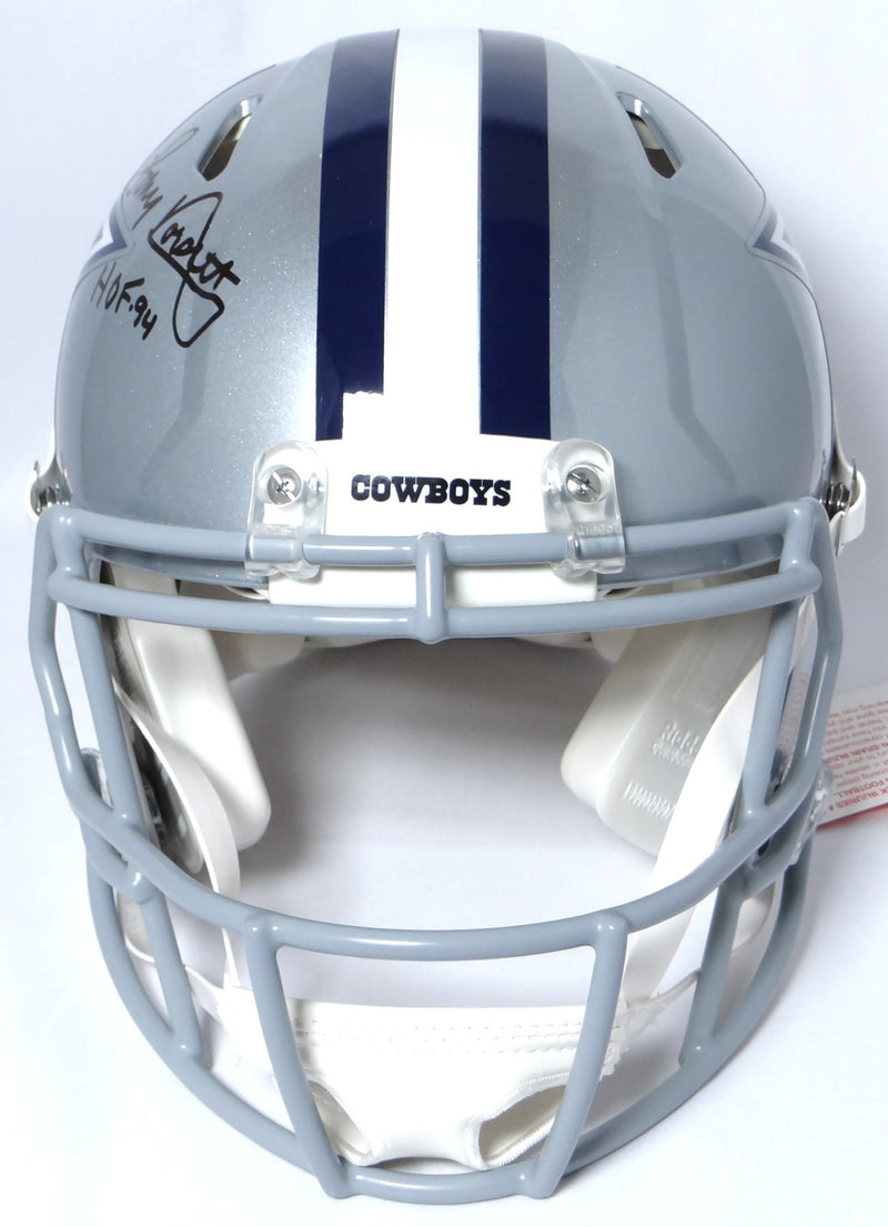 Tony Dorsett Autographed Dallas Cowboys Full Size Speed Authentic Helmet