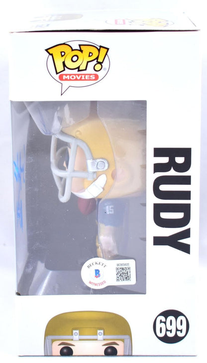 Sean Astin Signed Rudy Funko Pop Figurine #699