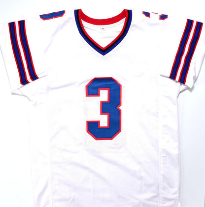 Damar Hamlin Signed Buffalo Bills Custom Jersey - White