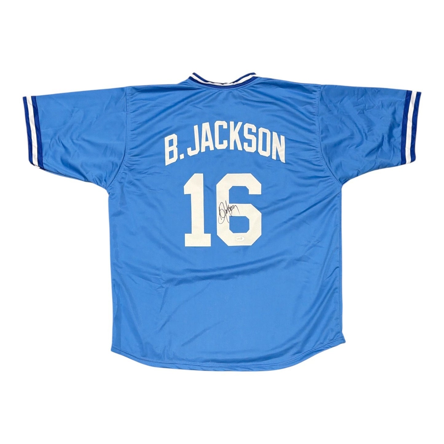 Bo Jackson Signed Kansas City Royals Custom Jersey