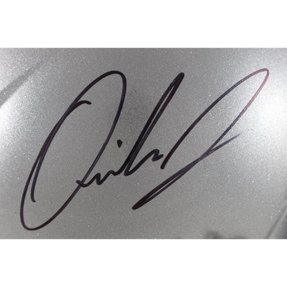 Quinshon Judkins Ohio State Buckeyes Autographed Speed Full Size Helmet