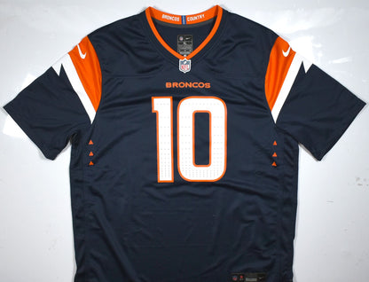 Bo Nix Autographed Denver Broncos Blue Nike Jersey