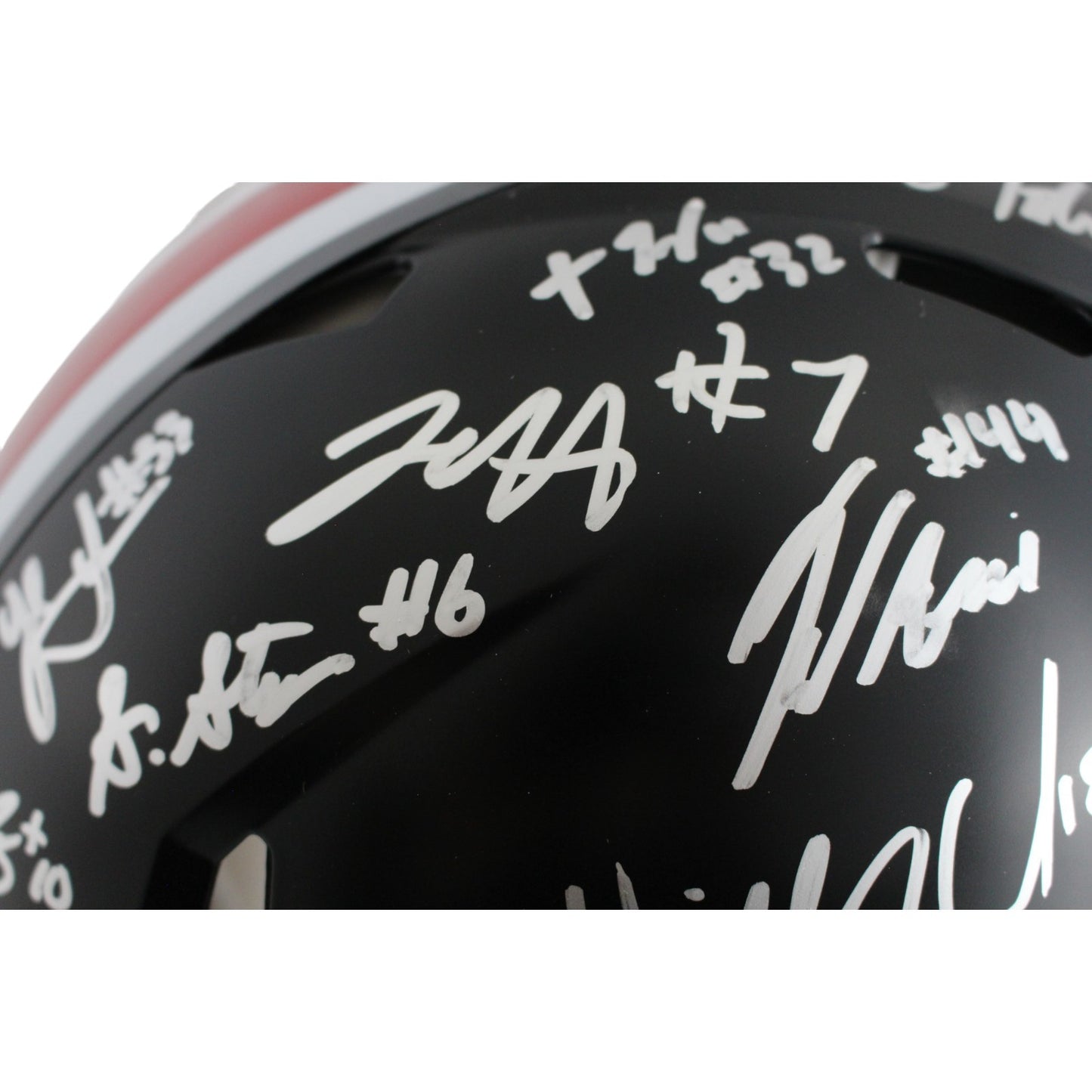 Ohio State Buckeyes Team Signed Full Size Authentic Helmet (20 Sigs)