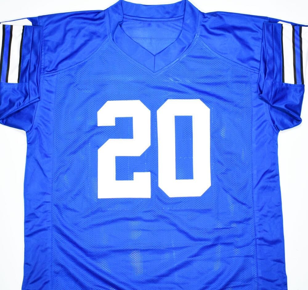 Mel Renfro Autographed Dallas Cowboys Style Custom Blue Jersey (HOF)
