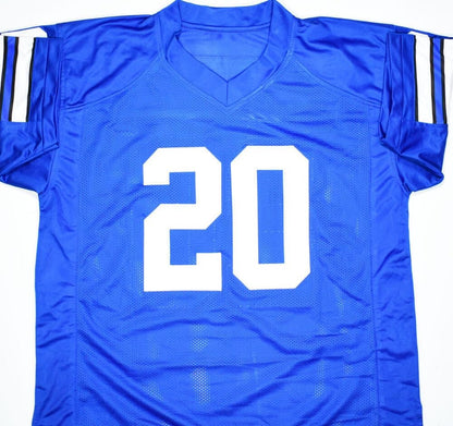 Mel Renfro Autographed Dallas Cowboys Style Custom Blue Jersey (HOF)