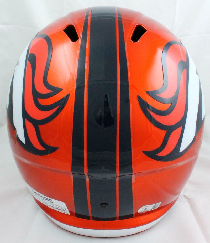 John Lynch Signed Denver Broncos Full Size Flash Speed Helmet