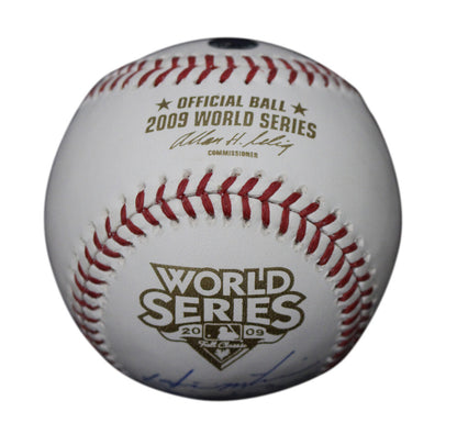 2009 New York Yankees Team Signed World Series Baseball (9 Signatures)