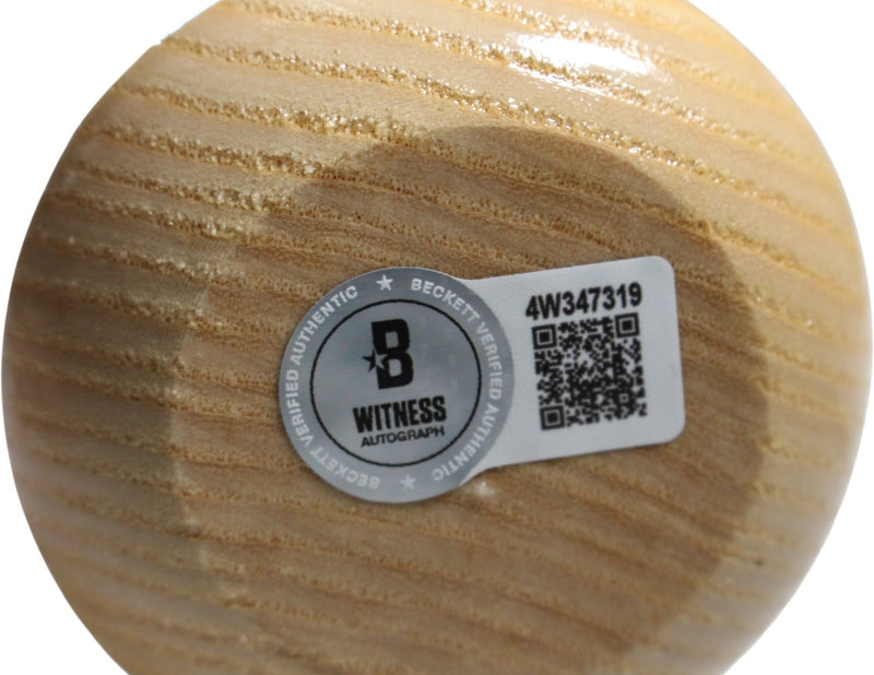 Dave Winfield Autographed New York Yankees Blonde Big Stick Baseball Bat (BAS)