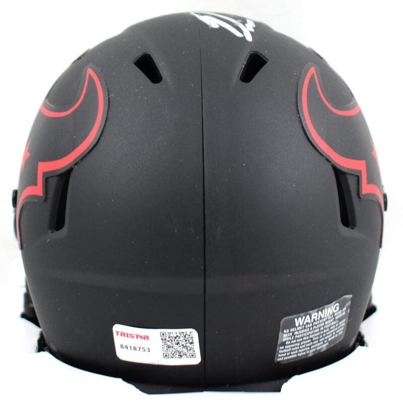 Dameon Pierce Autographed Houston Texans Eclipse Speed Mini Helmet