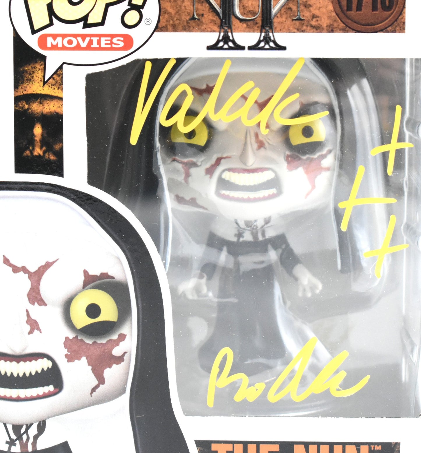 Bonnie Aarons Signed The Nun Funko Pop #1710