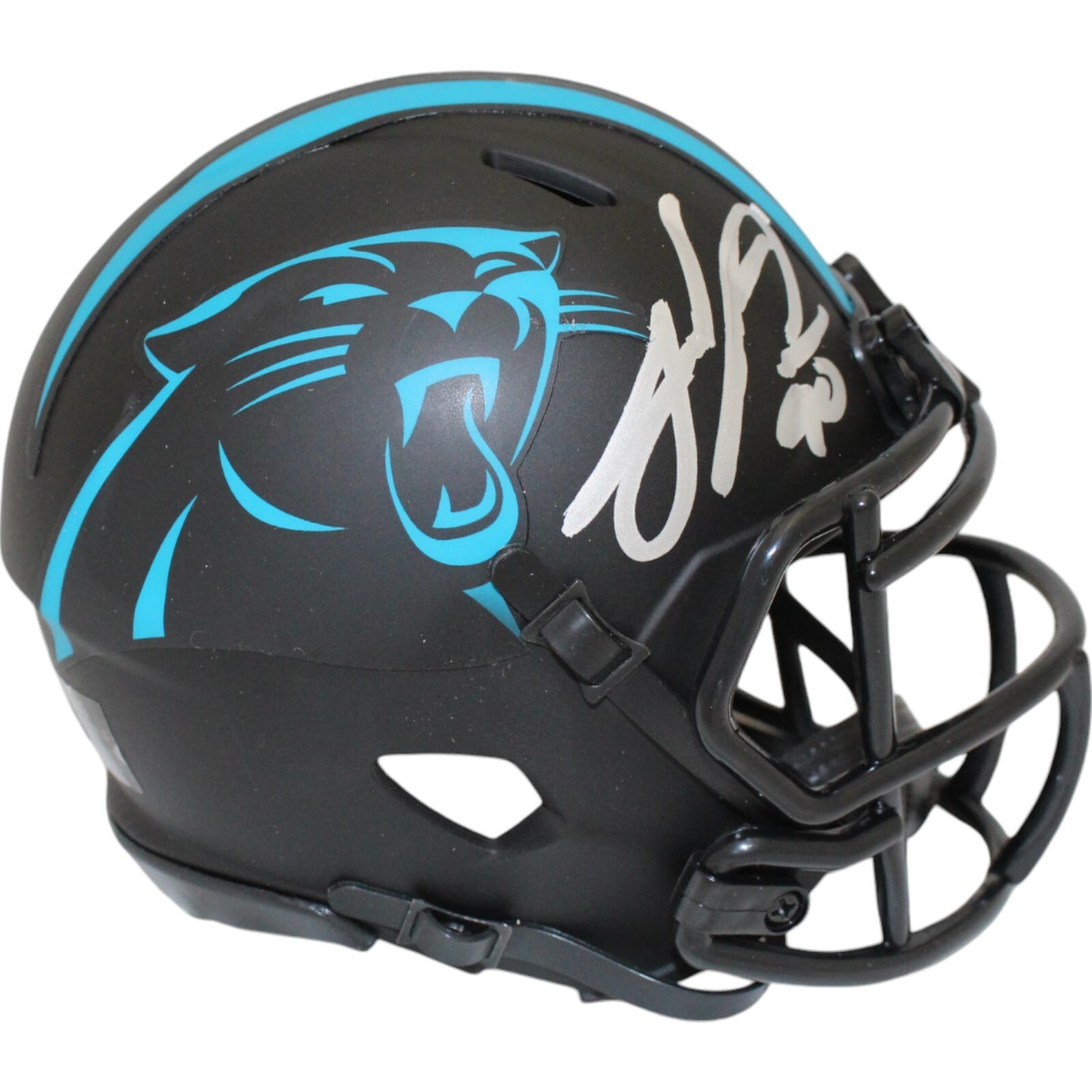 Julius Peppers Carolina Panthers Autographed Eclipse Mini Helmet