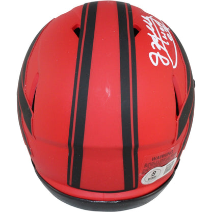 Jim Kelly Signed Buffalo Bills Rave Mini Helmet (HOF Inscribed)
