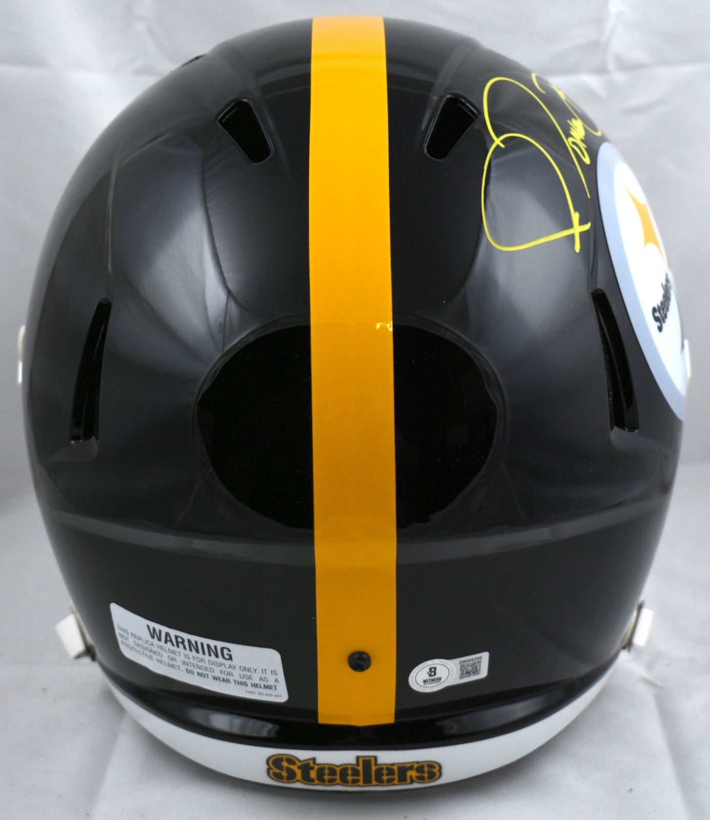 Jerome Bettis Signed Pittsburgh Steelers Full Size Speed Helmet