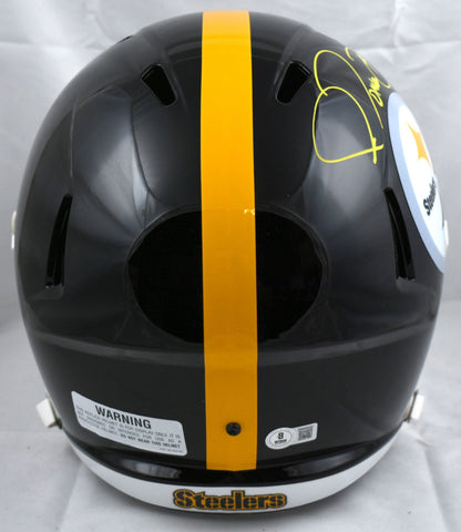 Jerome Bettis Signed Pittsburgh Steelers Full Size Speed Helmet