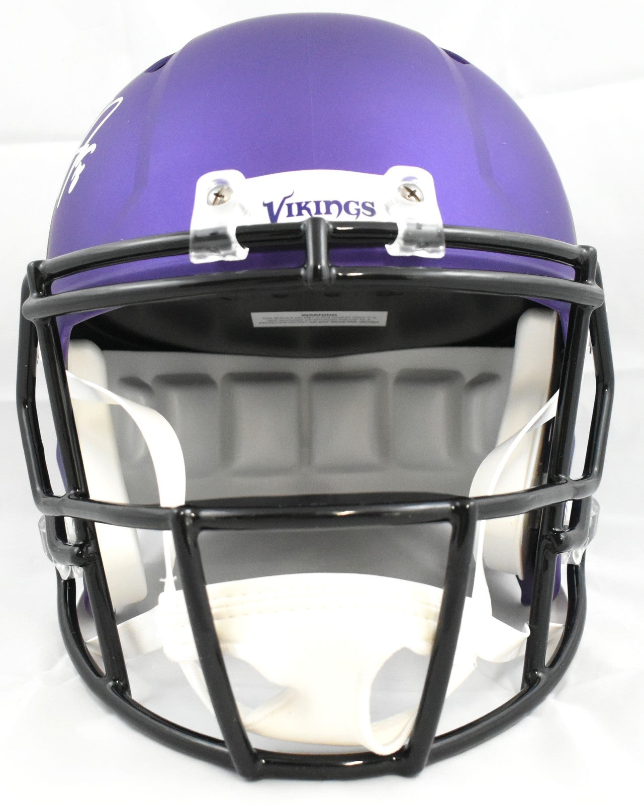 Justin Jefferson Signed Minnesota Vikings Full Size Speed Helmet