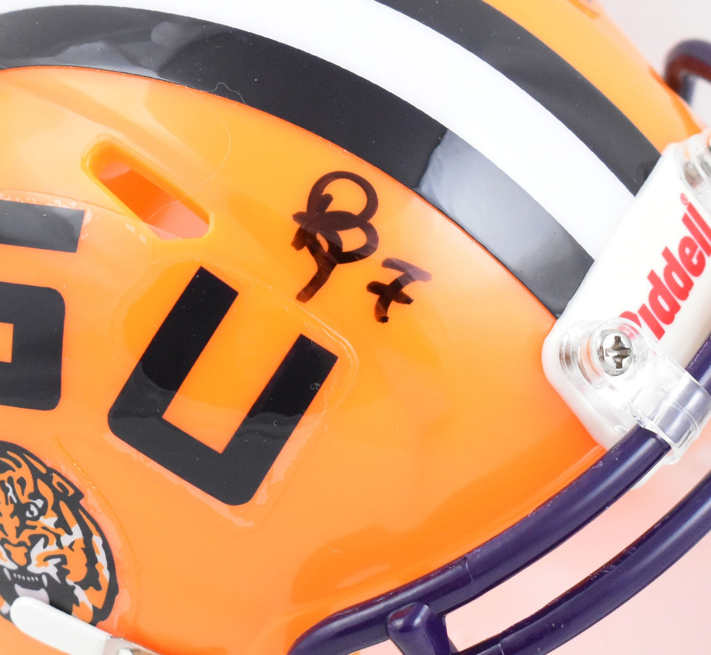 Patrick Peterson Signed LSU Tigers Speed Mini Helmet