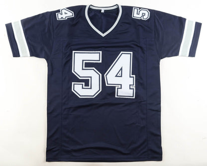 Randy White Autographed Dallas Cowboys Dark Blue Custom Jersey