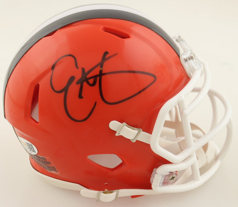 Eric Metcalf Autographed Cleveland Browns Mini Helmet