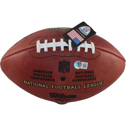 John Elway Autographed Denver Broncos Wilson The Duke Football