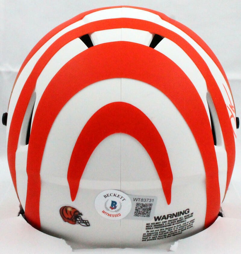 Chad Johnson Signed Cincinnati Bengals Lunar Speed Mini Helmet