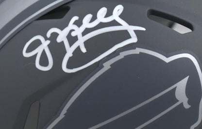 Jim Kelly Signed Buffalo Bills Slate Speed Mini Helmet