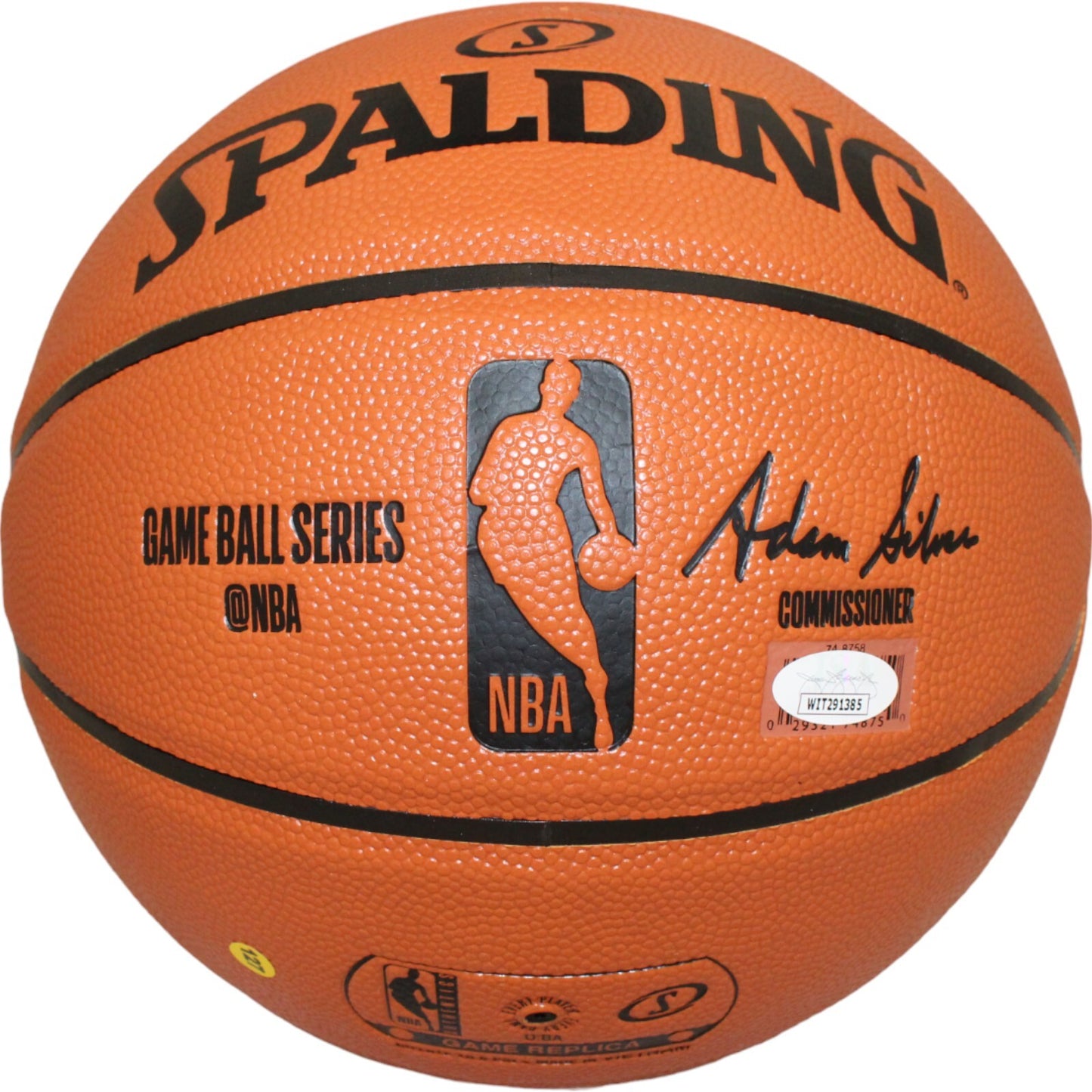 Clyde Drexler Autographed Portland Trailblazers Basketball (JSA)