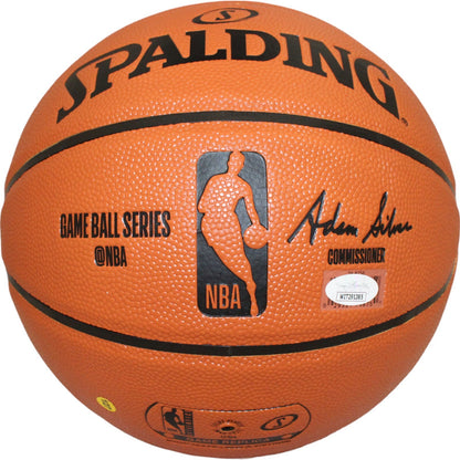 Clyde Drexler Autographed Portland Trailblazers Basketball (JSA)