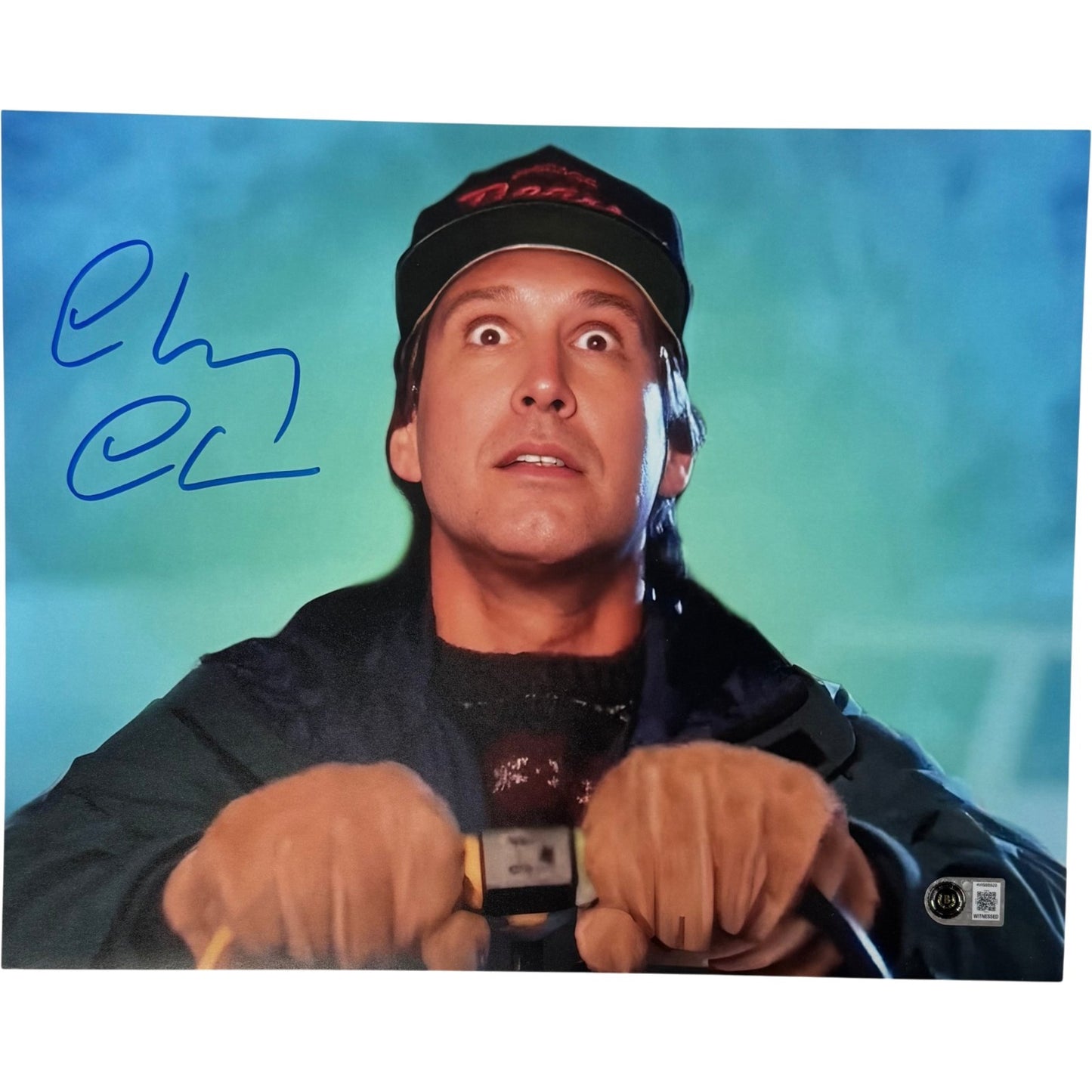 Chevy Chase Autographed Christmas Vacation 11x14 Photo