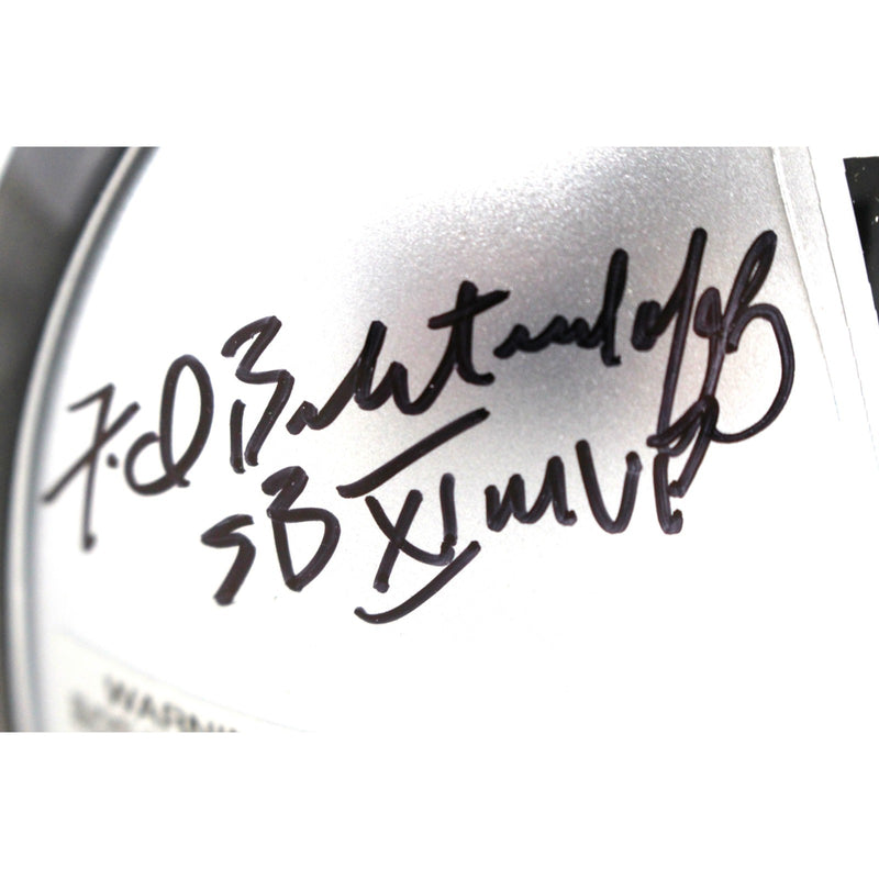 Fred Biletnikoff, Jim Plunkett & Marcus Allen Signed Raiders Mini Helmet