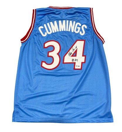 Terry Cummings Signed San Diego Clippers Custom Jersey ('83 ROY' Inscription)