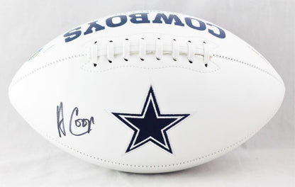 Amari Cooper Autographed Dallas Cowboys Black Logo Football