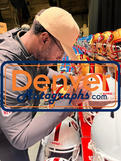 Patrick Willis Autographed Ole Miss Rebels Full Size Replica Helmet