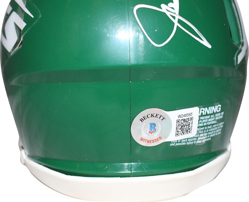 Joe Klecko Signed New York Jets Throwback Mini Helmet HOF 2023 BAS