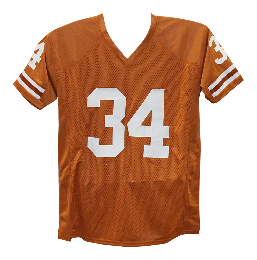 Ricky Williams Autographed Texas Longhorns Style Custom Football Jersey