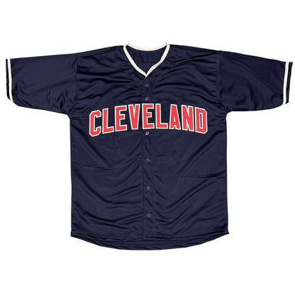 Omar Vizquel Autographed Cleveland Indians Custom Jersey