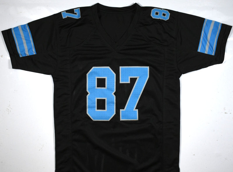 Sam LaPorta Signed Detroit Lions Custom Black Jersey
