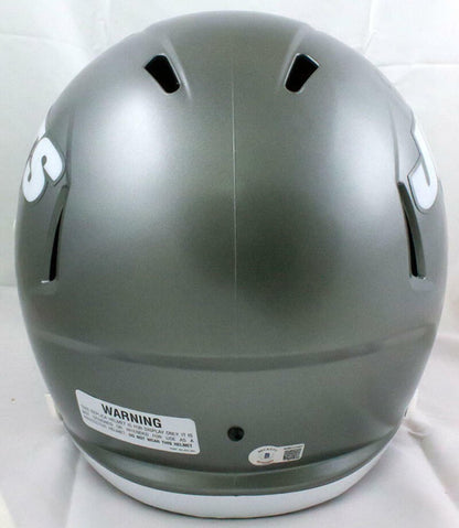 Elijah Moore Signed New York Jets Full Size Flash Speed Helmet