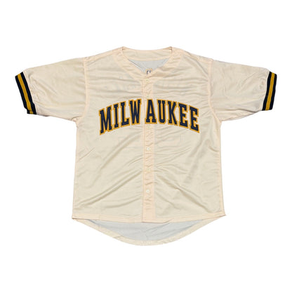 Jacob Misiorowski Signed Milwaukee Brewers Custom Jersey