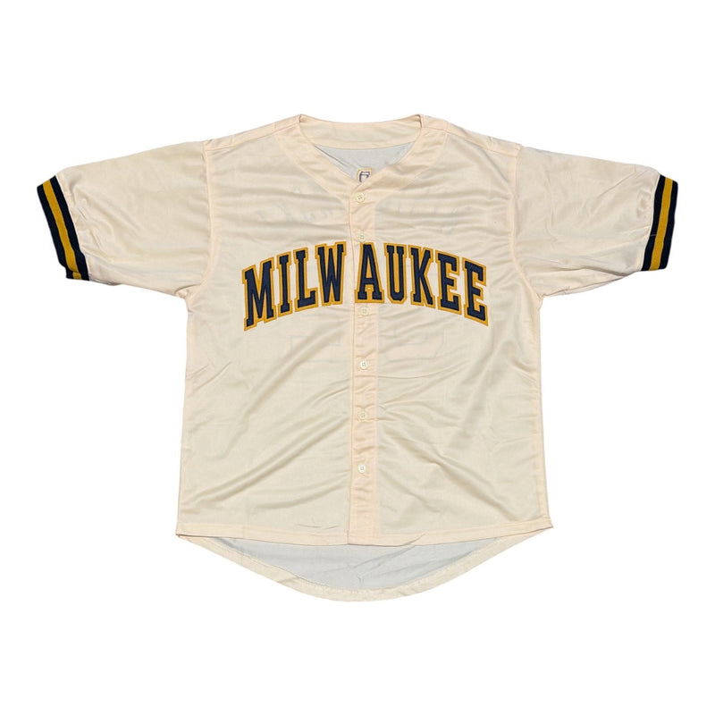 Jacob Misiorowski Signed Milwaukee Brewers Custom Jersey