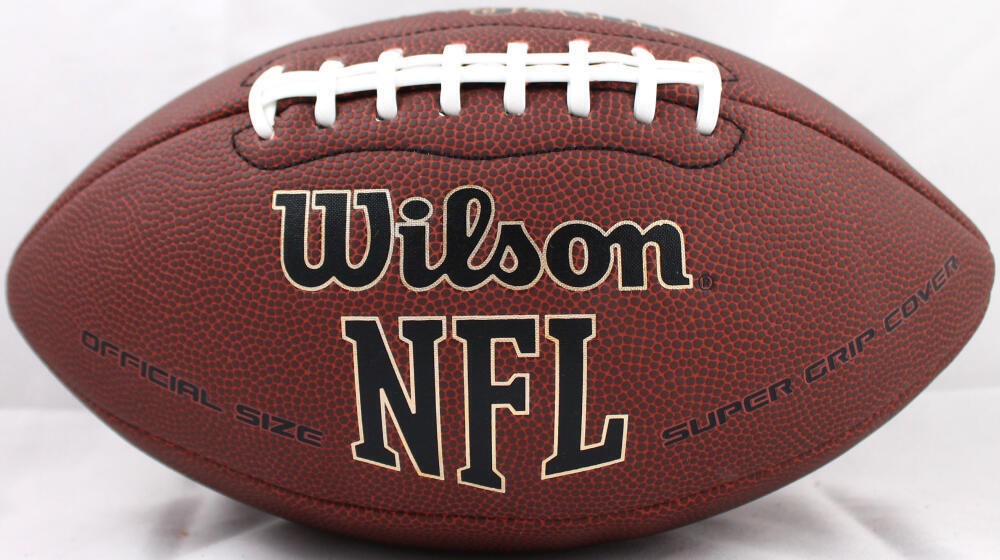 Adrian Peterson Autographed Minnesota Vikings Wilson Super Grip Football