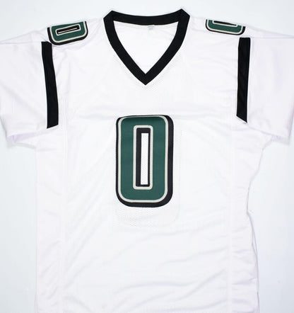 D'Andre Swift Autographed White Custom Jersey
