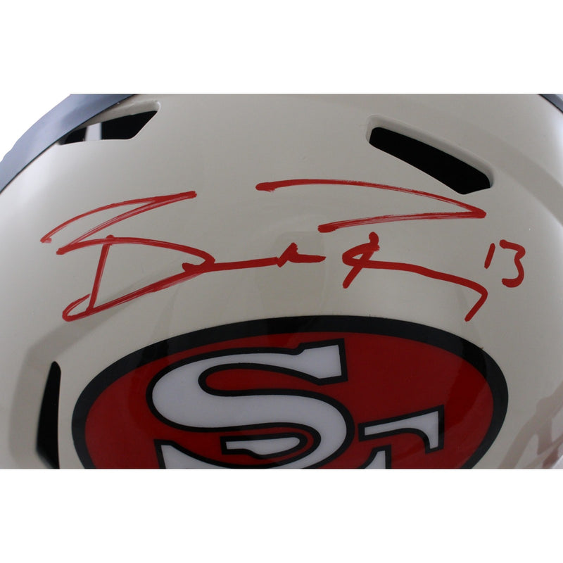 Brock Purdy Autographed San Francisco 49ers Full Size Retro Helmet