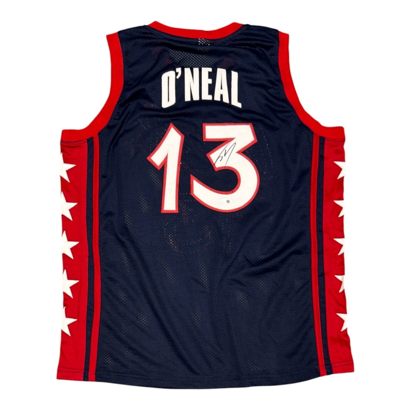 Shaquille O'Neal Autographed USA Basketball Custom Jersey